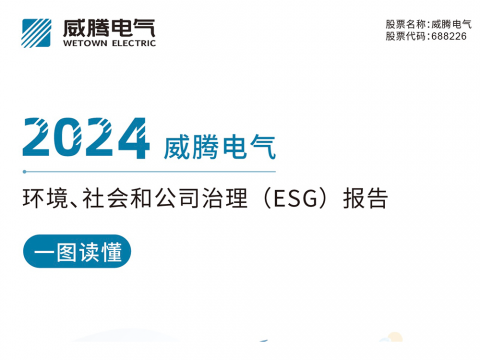 一图读懂威腾电气2024环境、社会和公司治理（ESG）报告